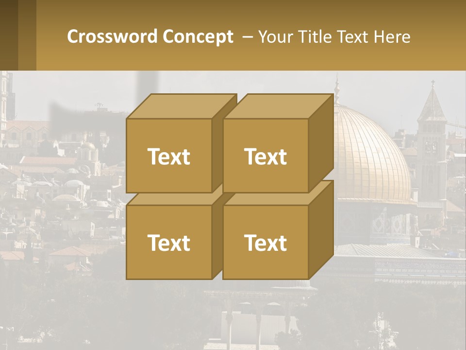 Rock Church Muslim PowerPoint Template