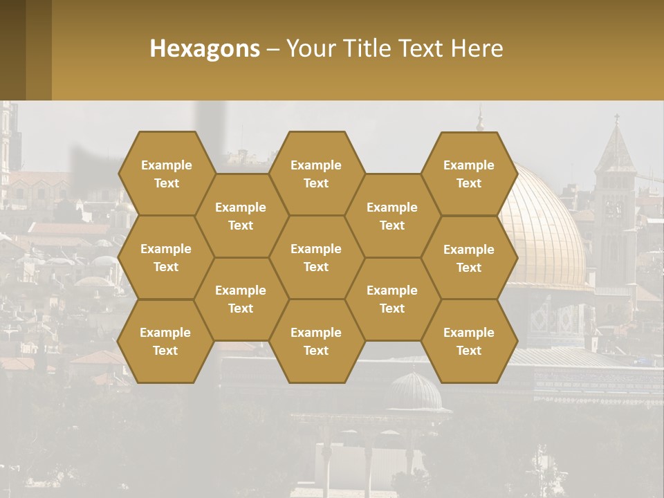 Rock Church Muslim PowerPoint Template