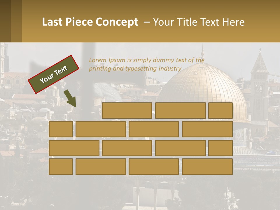 Rock Church Muslim PowerPoint Template