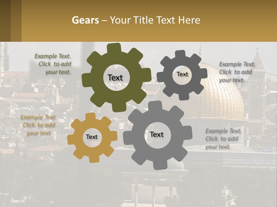 Rock Church Muslim PowerPoint Template