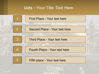 Rock Church Muslim PowerPoint Template
