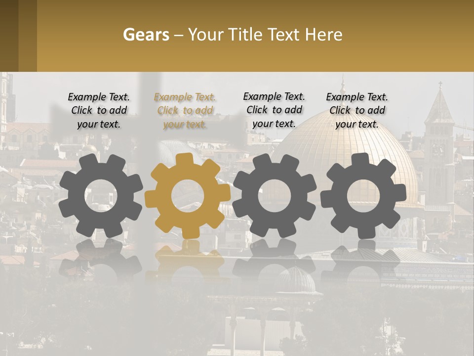 Rock Church Muslim PowerPoint Template