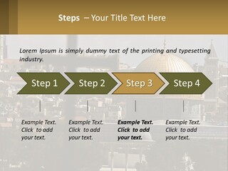 Rock Church Muslim PowerPoint Template