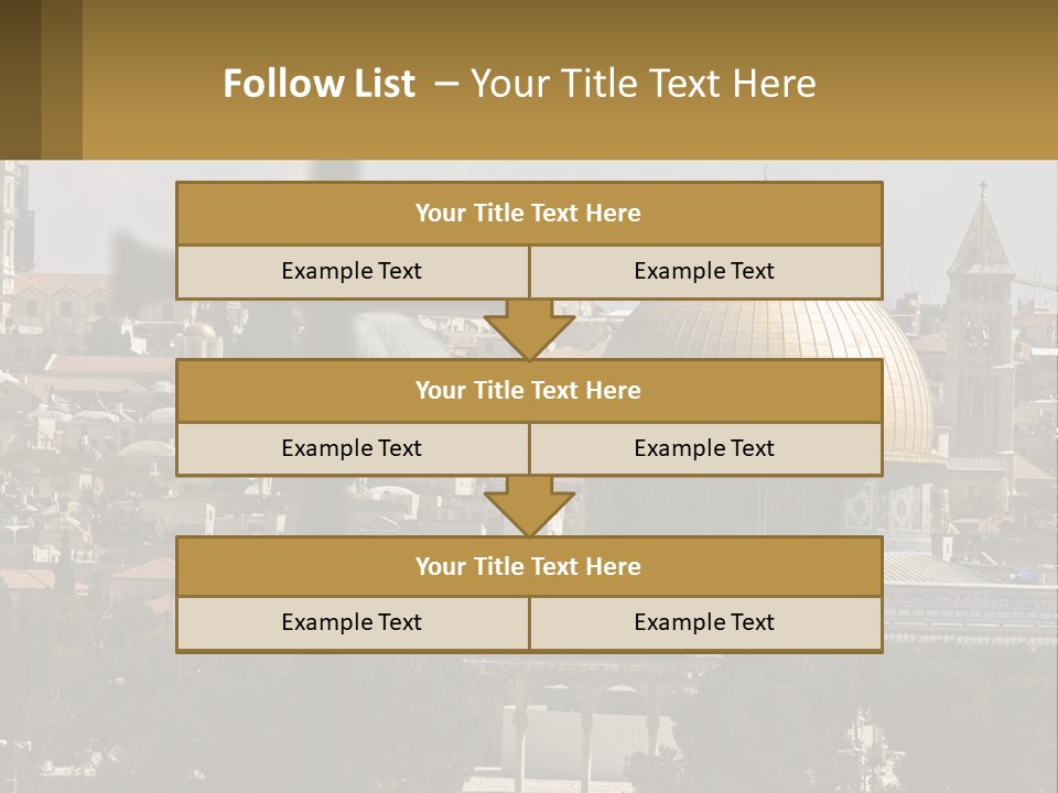 Rock Church Muslim PowerPoint Template