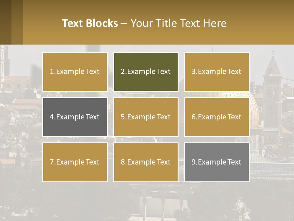 Rock Church Muslim PowerPoint Template