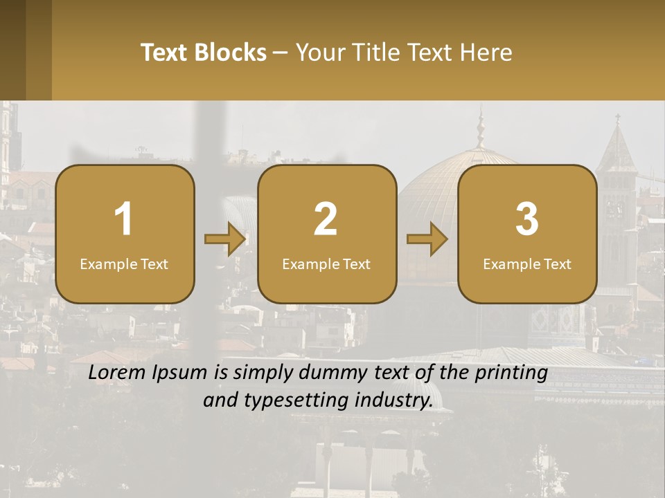 Rock Church Muslim PowerPoint Template