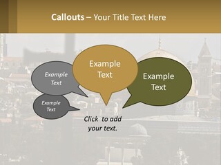 Rock Church Muslim PowerPoint Template