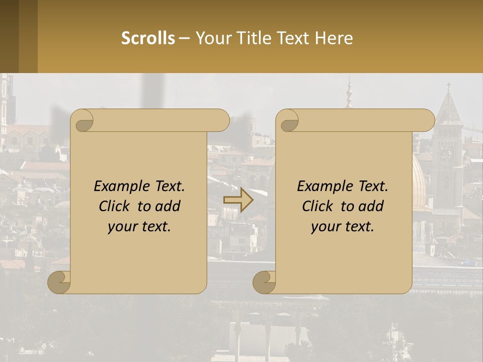 Rock Church Muslim PowerPoint Template