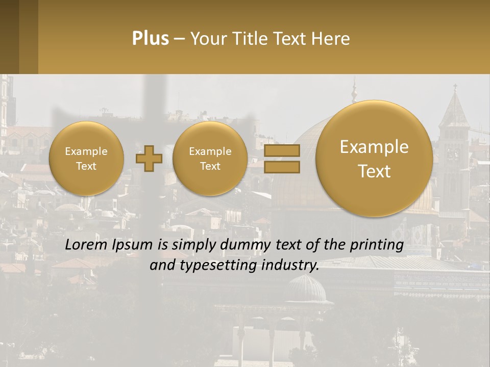 Rock Church Muslim PowerPoint Template