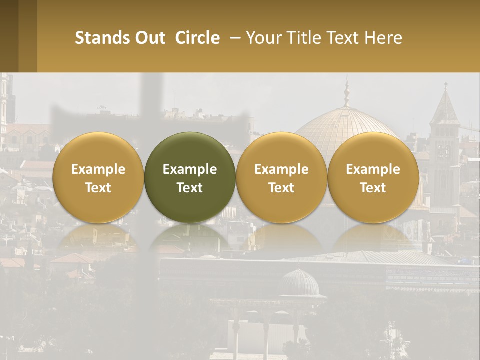 Rock Church Muslim PowerPoint Template