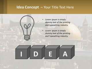 Rock Church Muslim PowerPoint Template