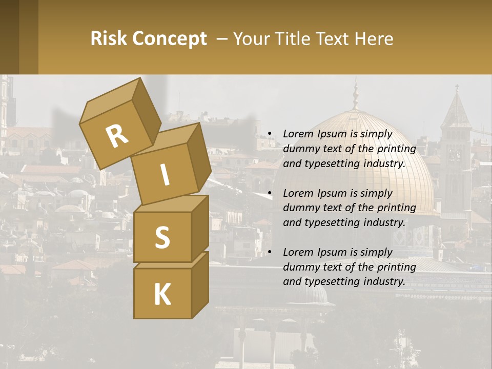 Rock Church Muslim PowerPoint Template