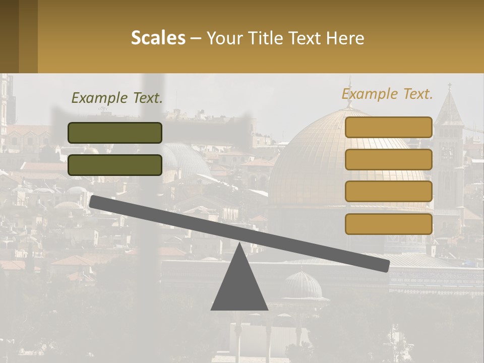 Rock Church Muslim PowerPoint Template