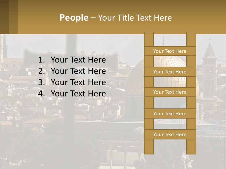 Rock Church Muslim PowerPoint Template