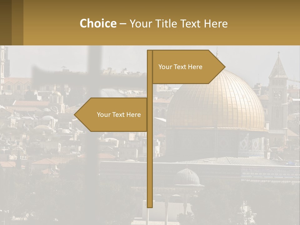 Rock Church Muslim PowerPoint Template