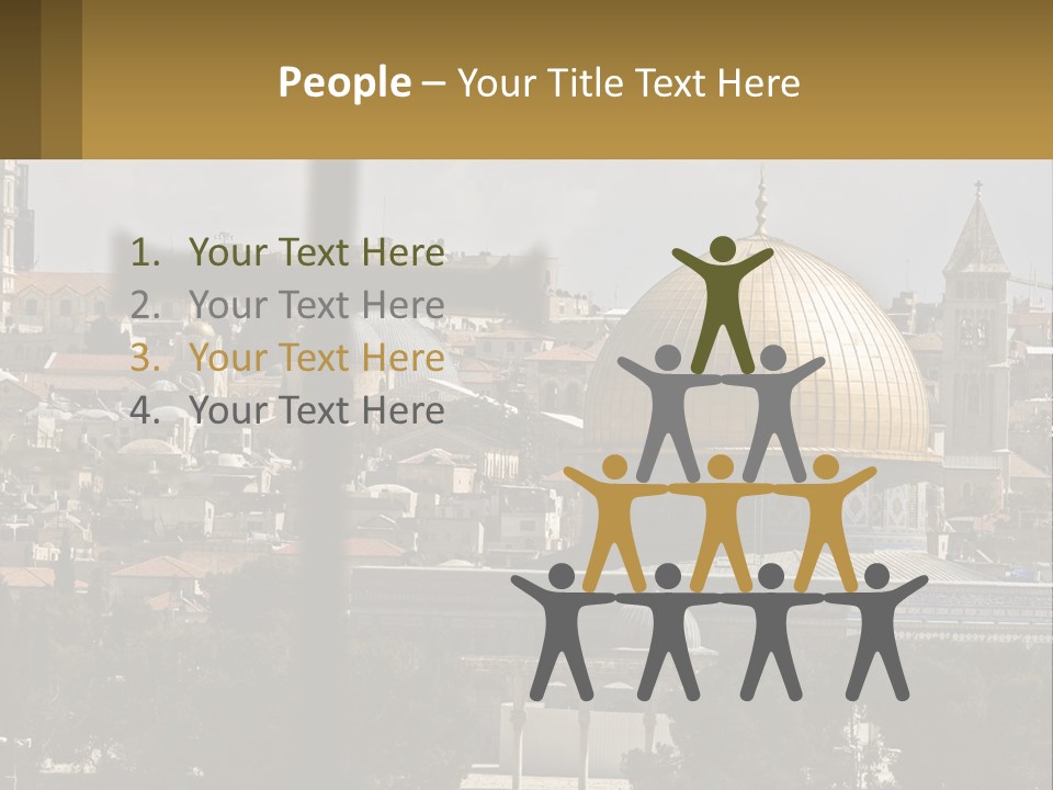 Rock Church Muslim PowerPoint Template