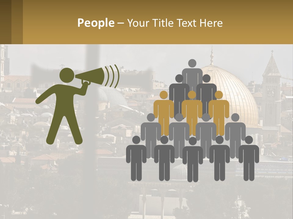 Rock Church Muslim PowerPoint Template