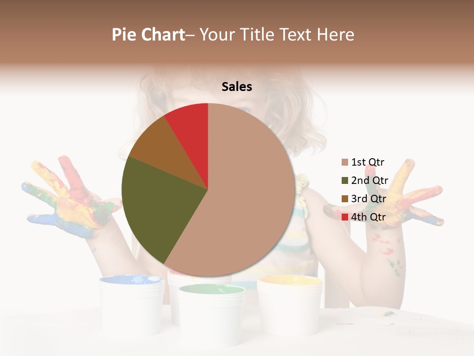 Playful Kid Playing PowerPoint Template