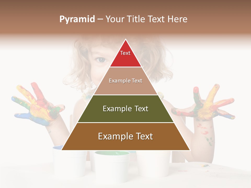 Playful Kid Playing PowerPoint Template