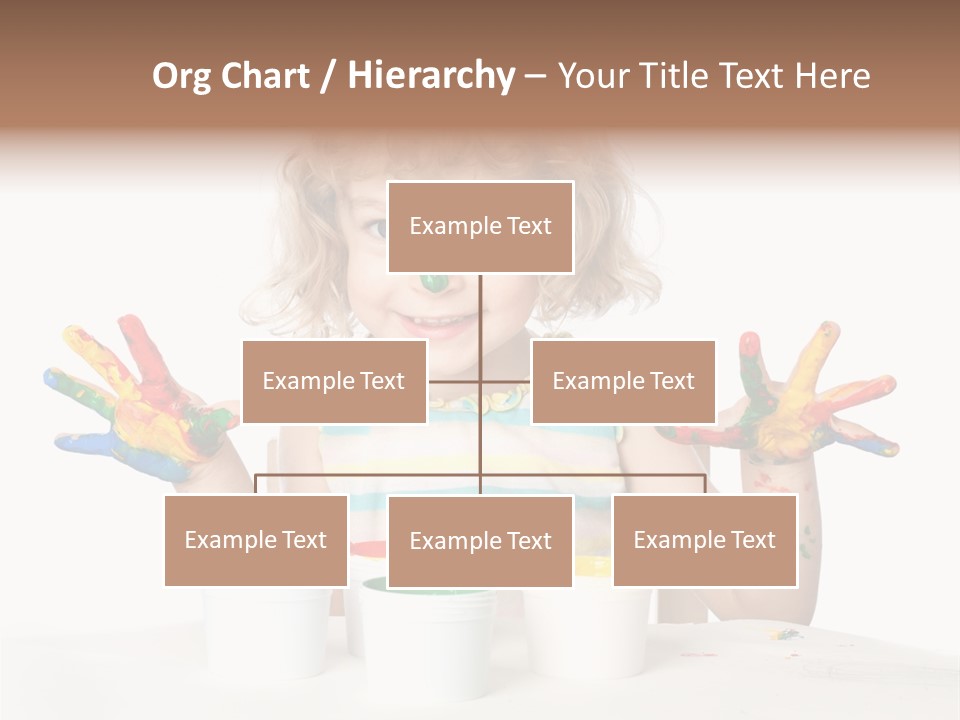 Playful Kid Playing PowerPoint Template