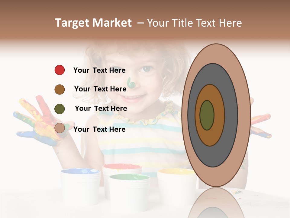 Playful Kid Playing PowerPoint Template