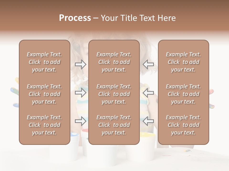 Playful Kid Playing PowerPoint Template