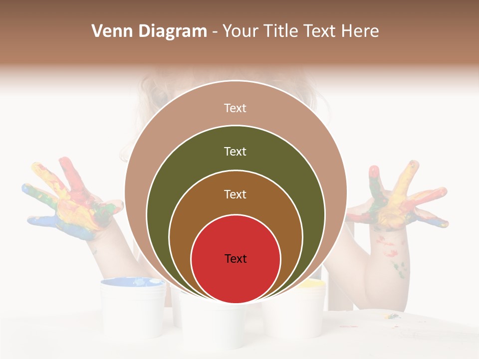 Playful Kid Playing PowerPoint Template