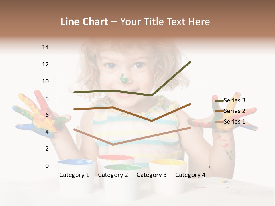 Playful Kid Playing PowerPoint Template