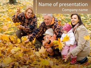 Protection Young Forest PowerPoint Template