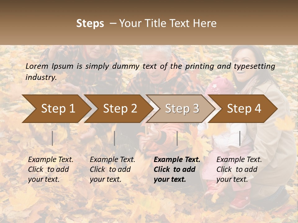 Protection Young Forest PowerPoint Template