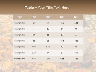 Protection Young Forest PowerPoint Template
