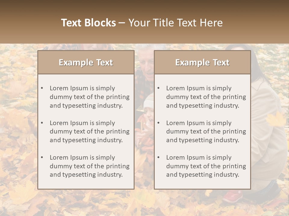 Protection Young Forest PowerPoint Template
