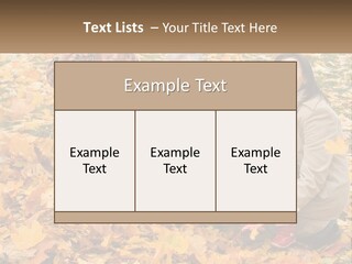 Protection Young Forest PowerPoint Template