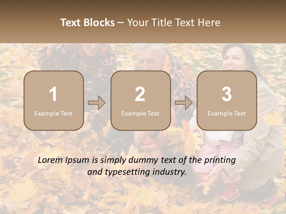 Protection Young Forest PowerPoint Template