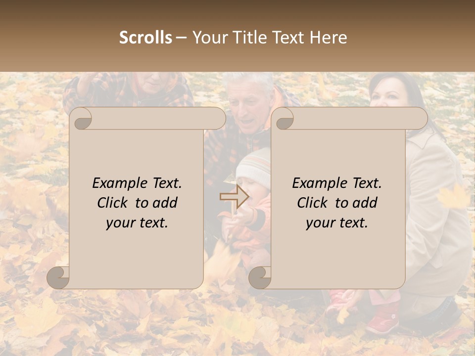 Protection Young Forest PowerPoint Template