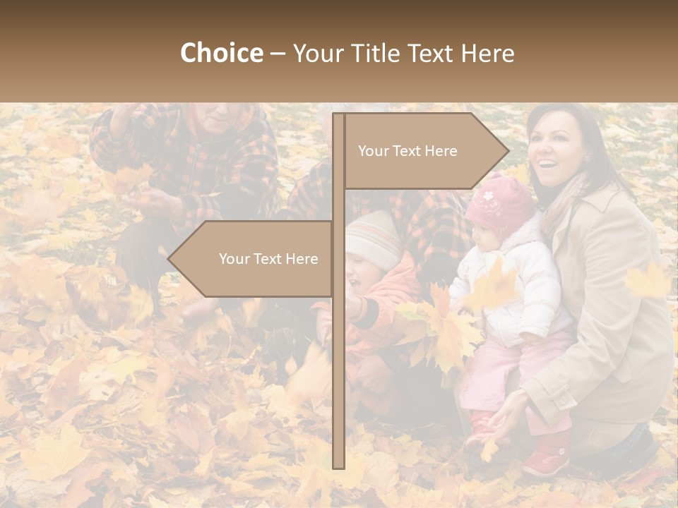 Protection Young Forest PowerPoint Template