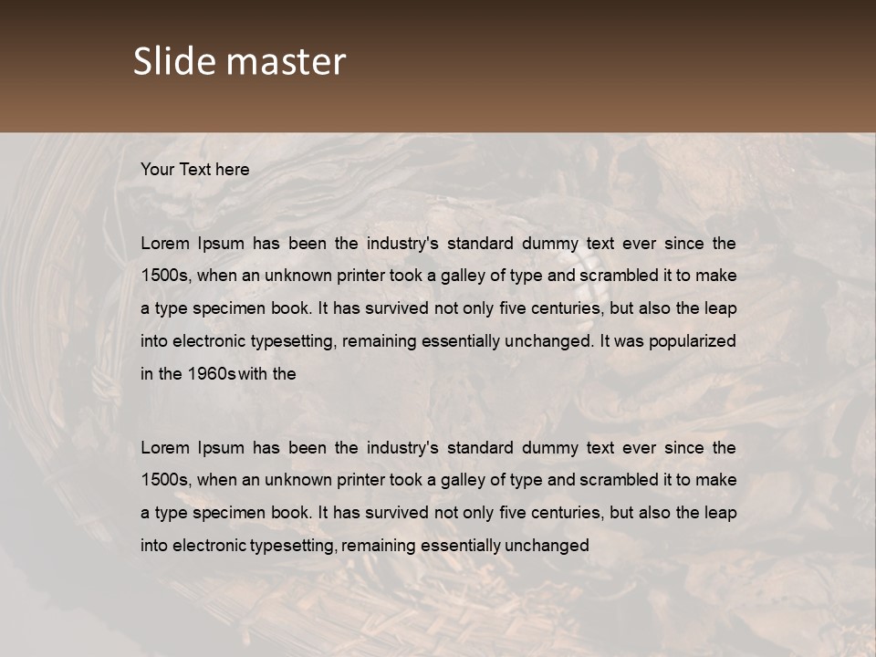Mortuary Cemetery Mummified PowerPoint Template