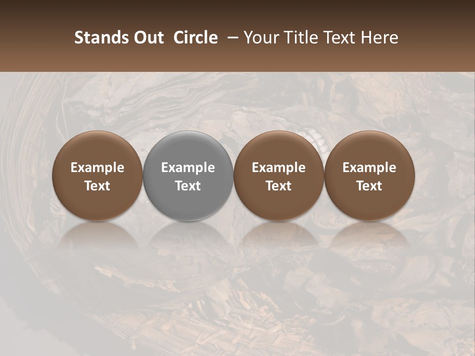 Mortuary Cemetery Mummified PowerPoint Template