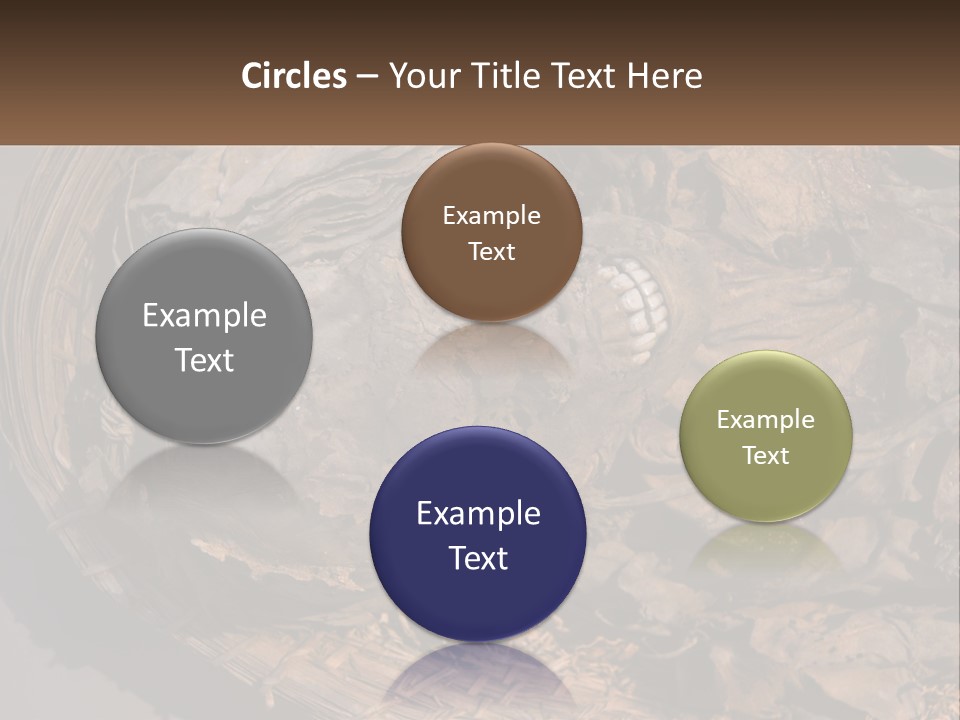 Mortuary Cemetery Mummified PowerPoint Template