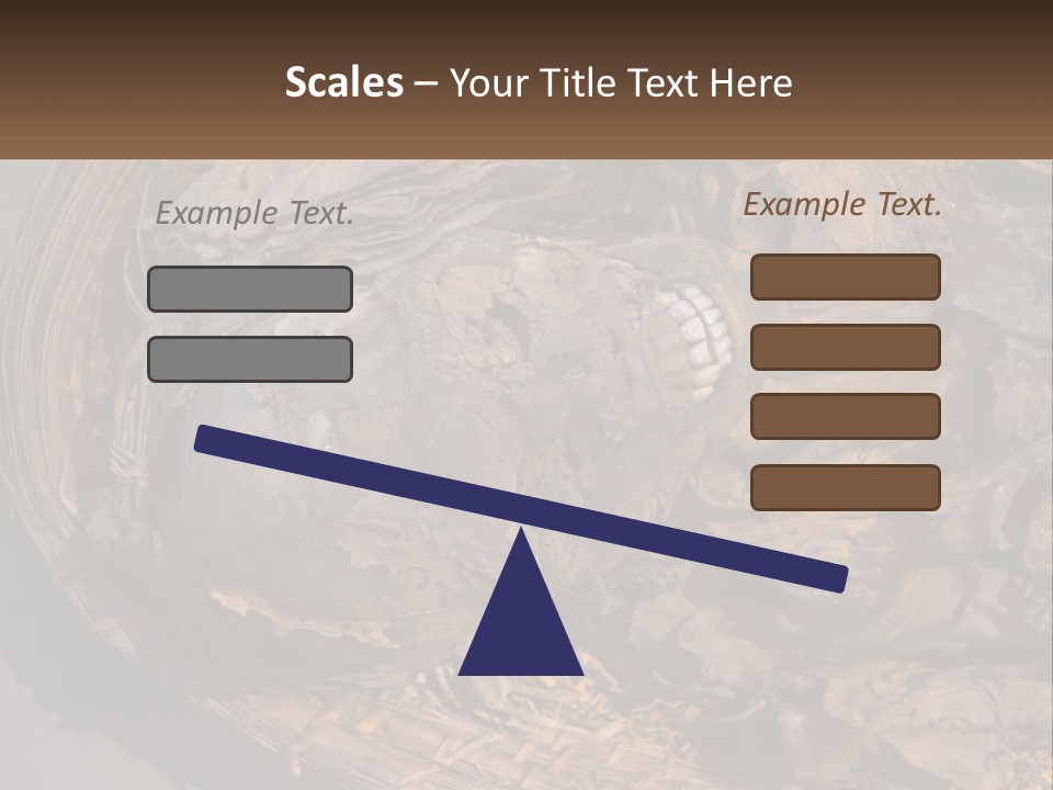 Mortuary Cemetery Mummified PowerPoint Template