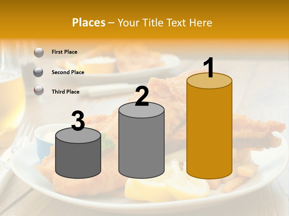 Cod Potato Seafood PowerPoint Template