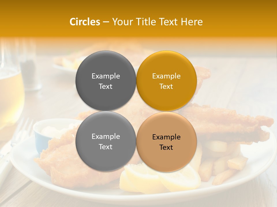 Cod Potato Seafood PowerPoint Template