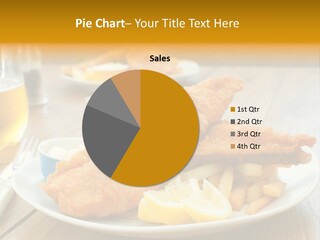 Cod Potato Seafood PowerPoint Template