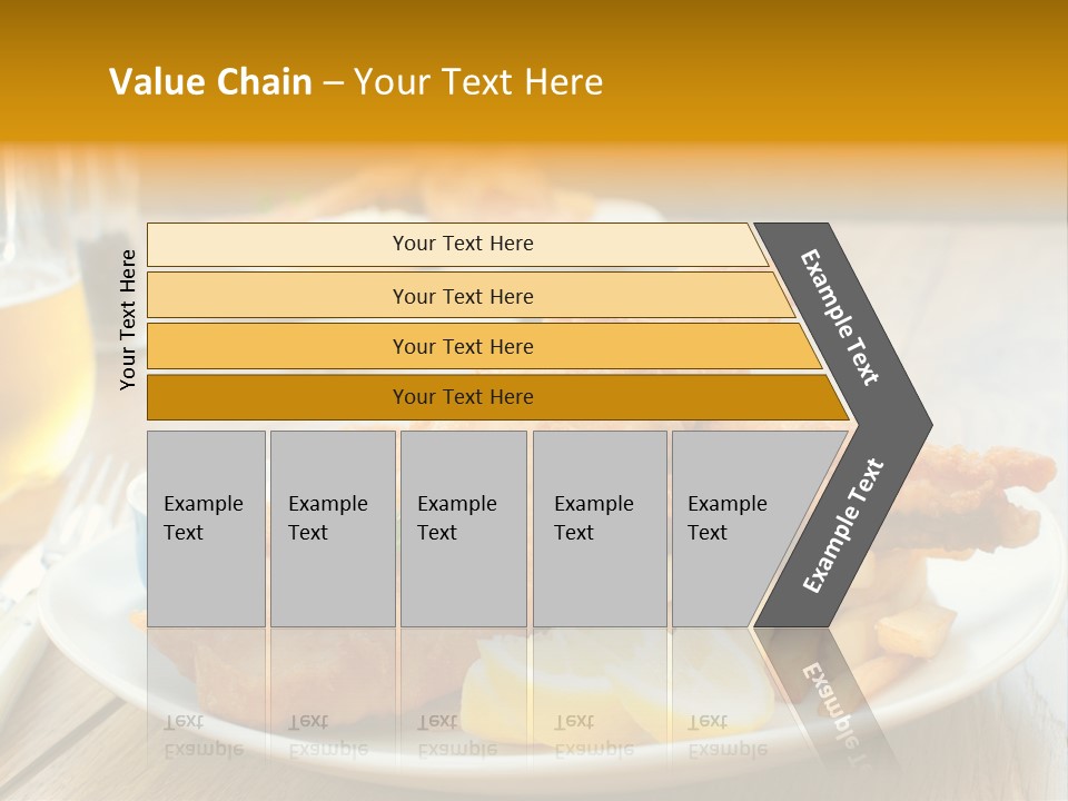 Cod Potato Seafood PowerPoint Template
