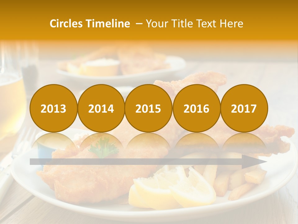 Cod Potato Seafood PowerPoint Template