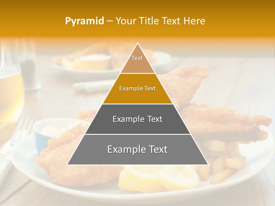 Cod Potato Seafood PowerPoint Template