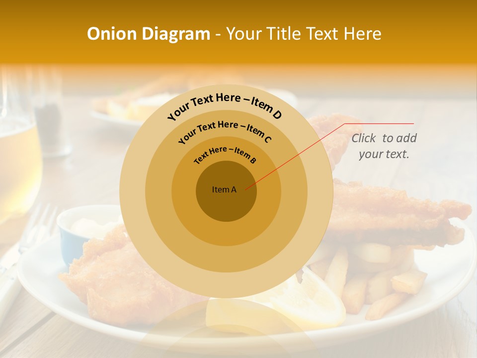 Cod Potato Seafood PowerPoint Template