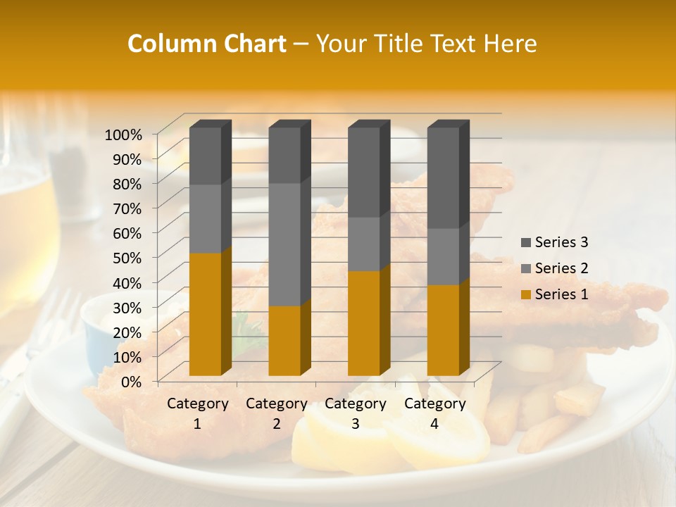 Cod Potato Seafood PowerPoint Template