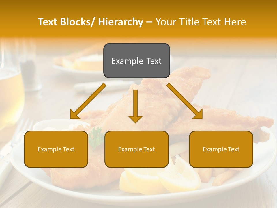 Cod Potato Seafood PowerPoint Template