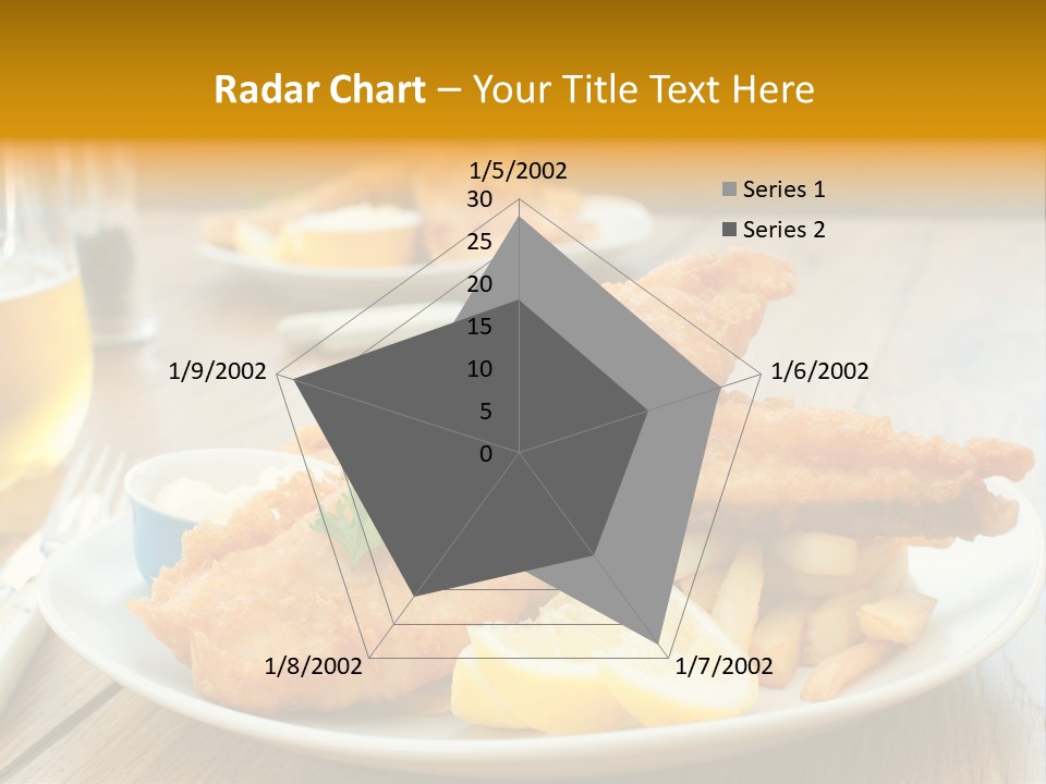 Cod Potato Seafood PowerPoint Template